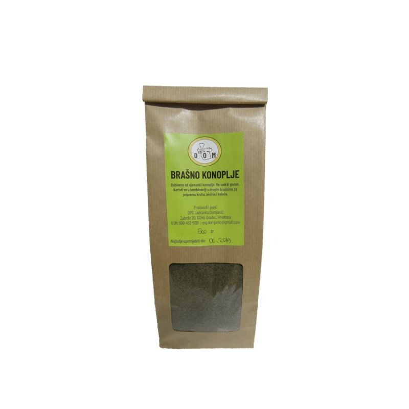 Brašno konoplje 500g Cijena