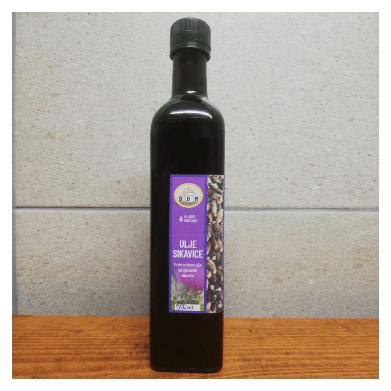 Hladno prešano ulje sikavice 500ml Cijena