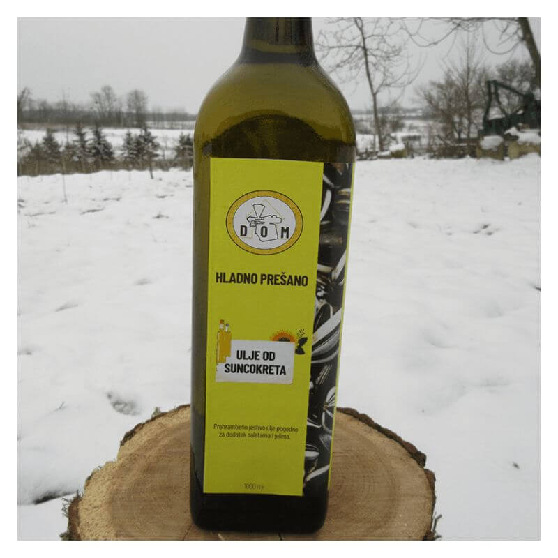 Hladno prešano ulje suncokreta 1000ml Cijena Akcija