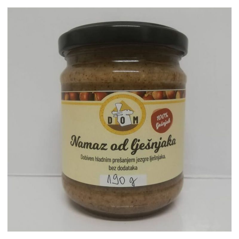 Namaz od lješnjaka 180g Cijena